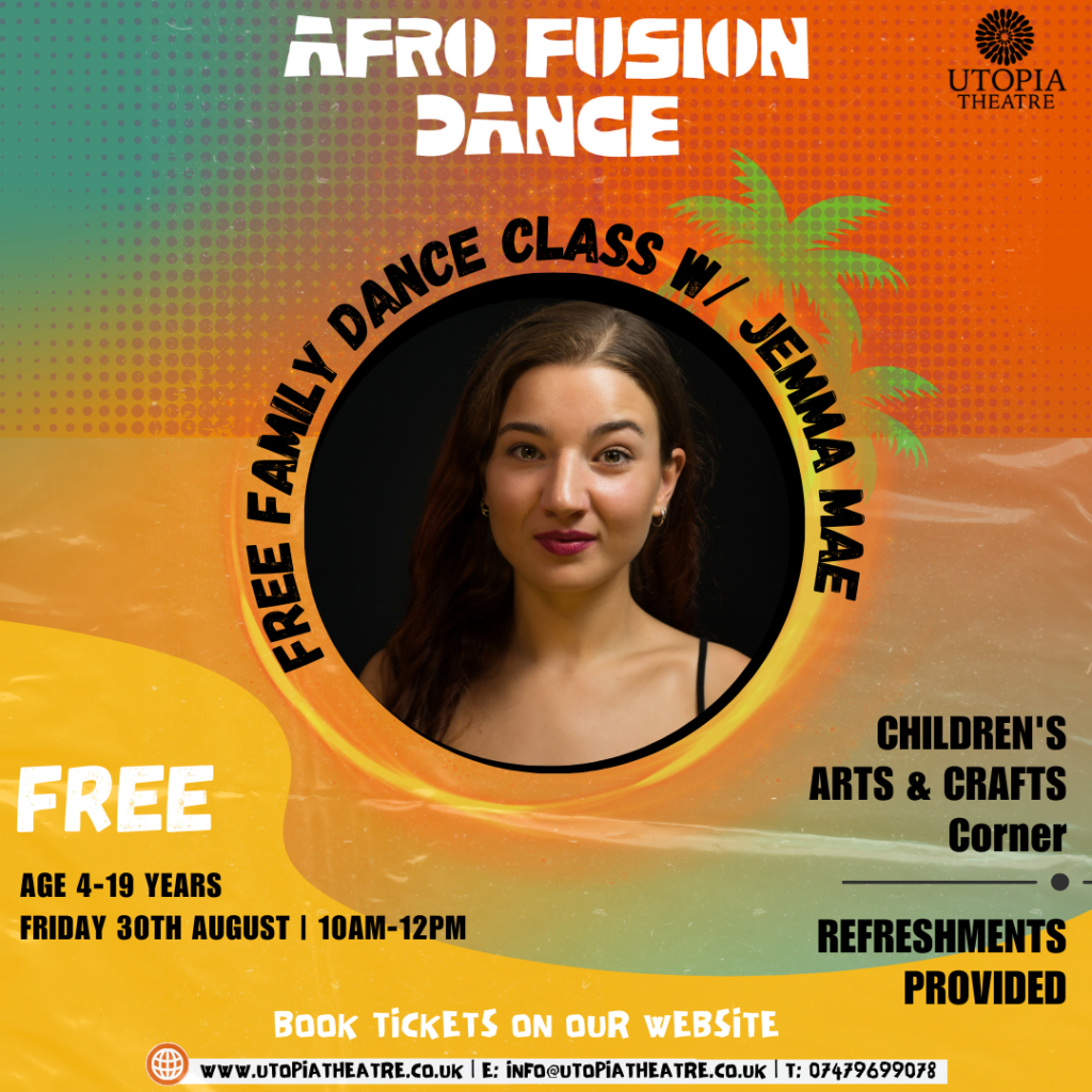 Afro-fusion family dance class