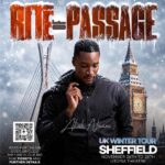 Rite of Passage poster, written and performed by Akah Nnani